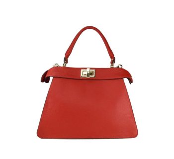 handbag, purse, red, leather, fashion